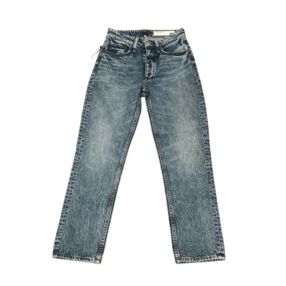 Rag & Bone Straight Nina High Rise Cigarette Ankle Jeans NWT 23 - Picture 2 of 13